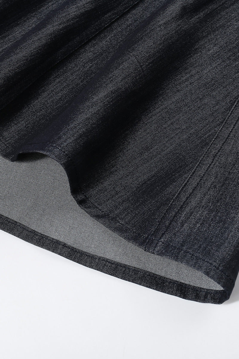 Structured V-Neck Sleeveless Midi Dress - HBQMJX