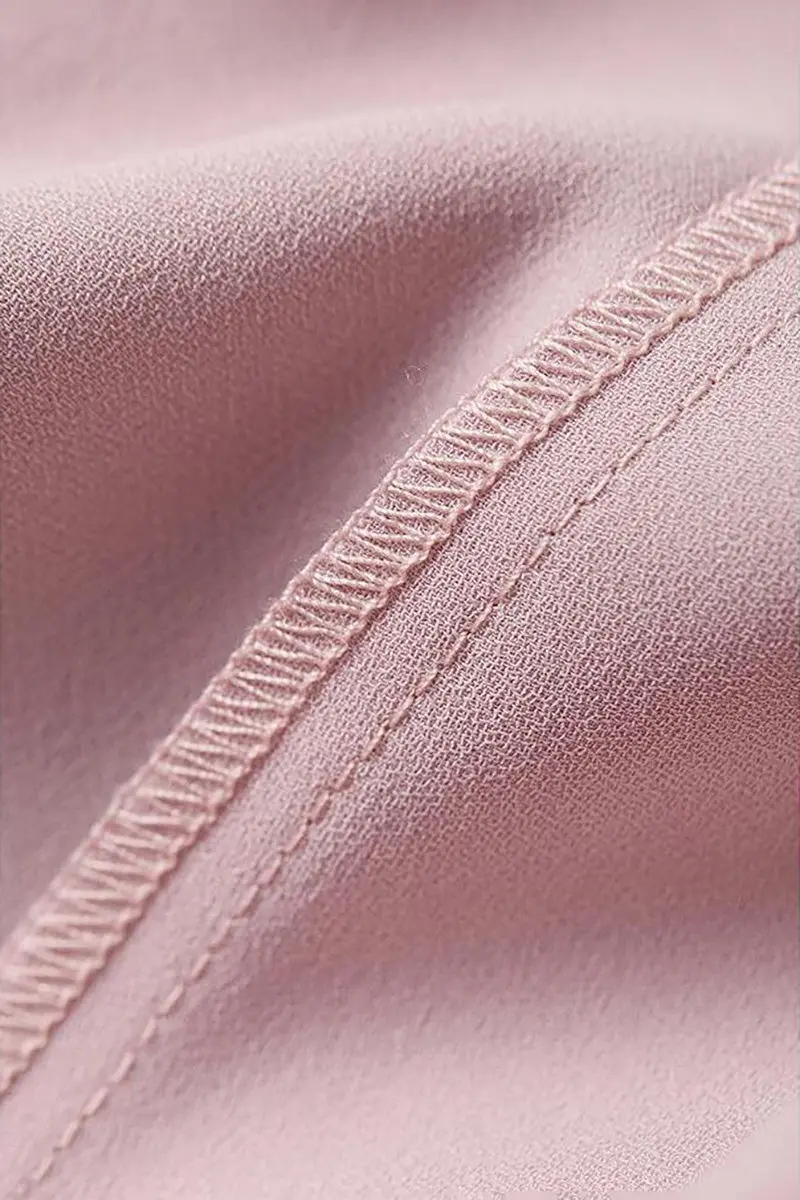 Pink Row-Style Sleeveless Midi Dress - HBQMJX