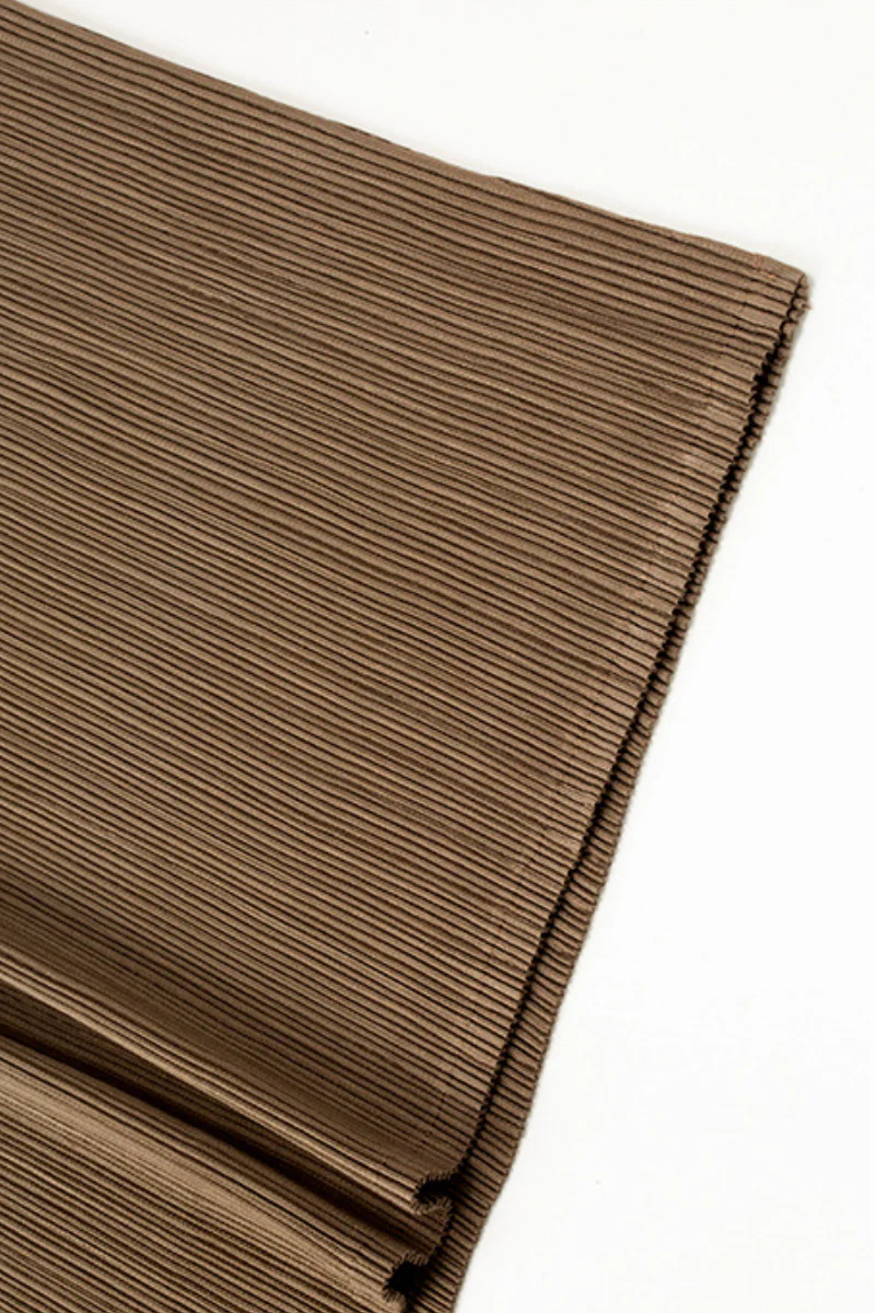 Designer Inspired Pleated Asymmetrical Midi Dress - HBQMJX