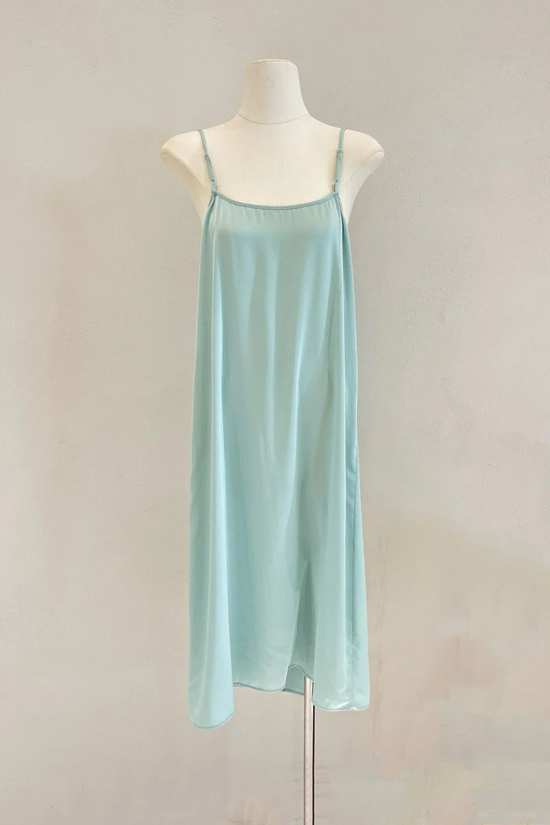 100 Mulberry Silk Floral  Balloon-Sleeve Drop Waist Midi Dress - HBQMJX