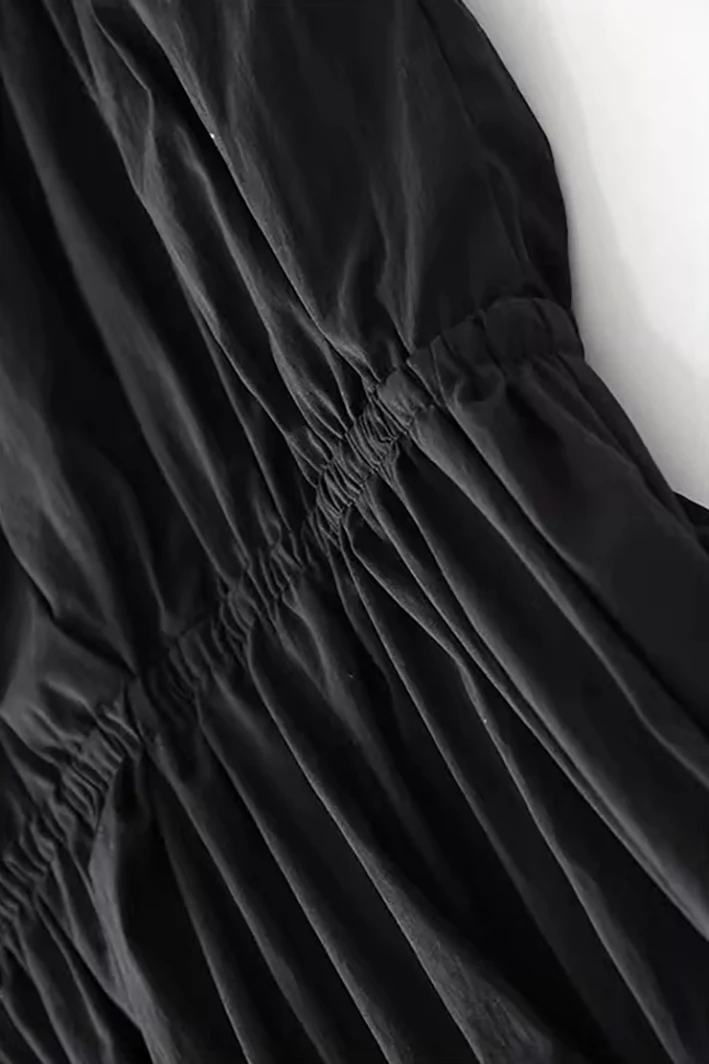 French Style Spaghetti Strap Vacation Maxi Dress - HBQMJX