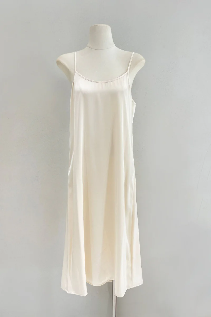 100 Mulberry Silk Floral  Balloon-Sleeve Drop Waist Midi Dress - HBQMJX