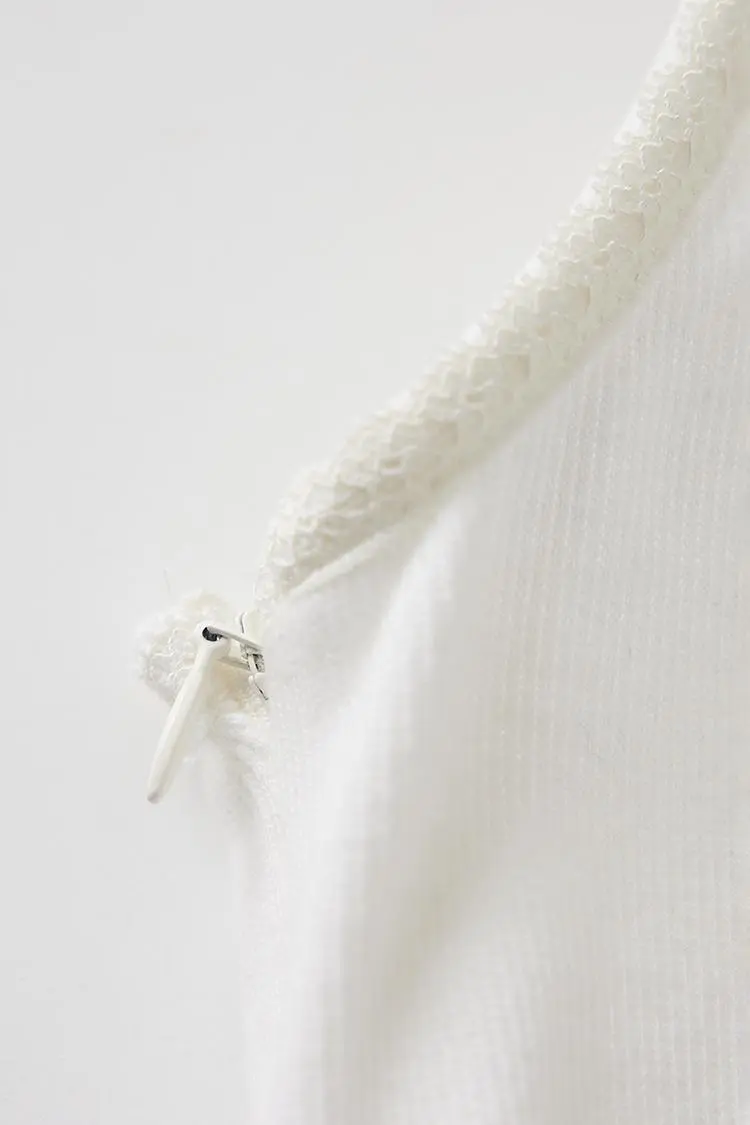 Fit and Flare Cotton Midi Dress with Side Pockets - HBQMJX