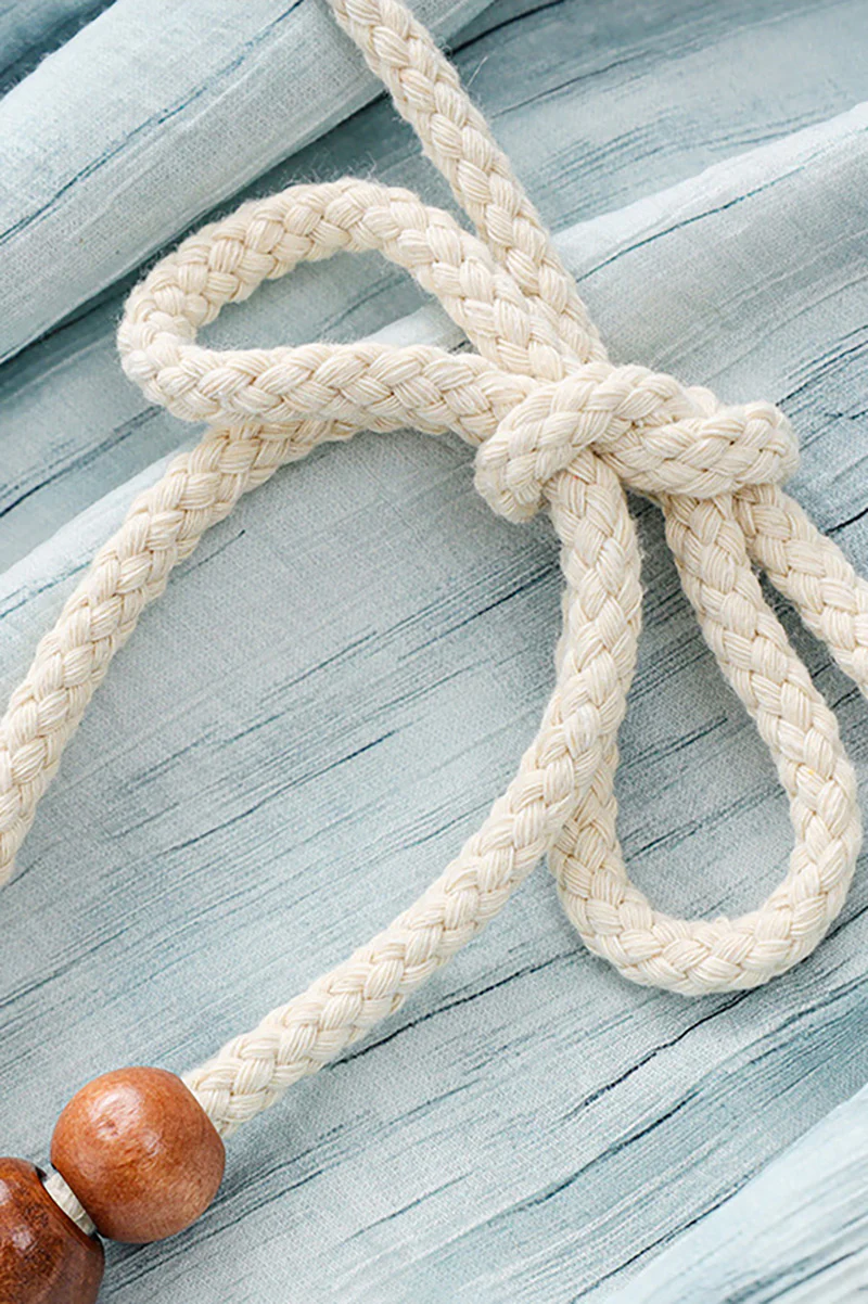 Tie-Dye Textured Cap-Sleeve Midi Dress in Light Blue - HBQMJX
