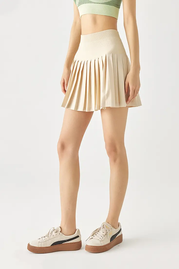 Athletic Pleated Tennis Skirt - HBQMJX
