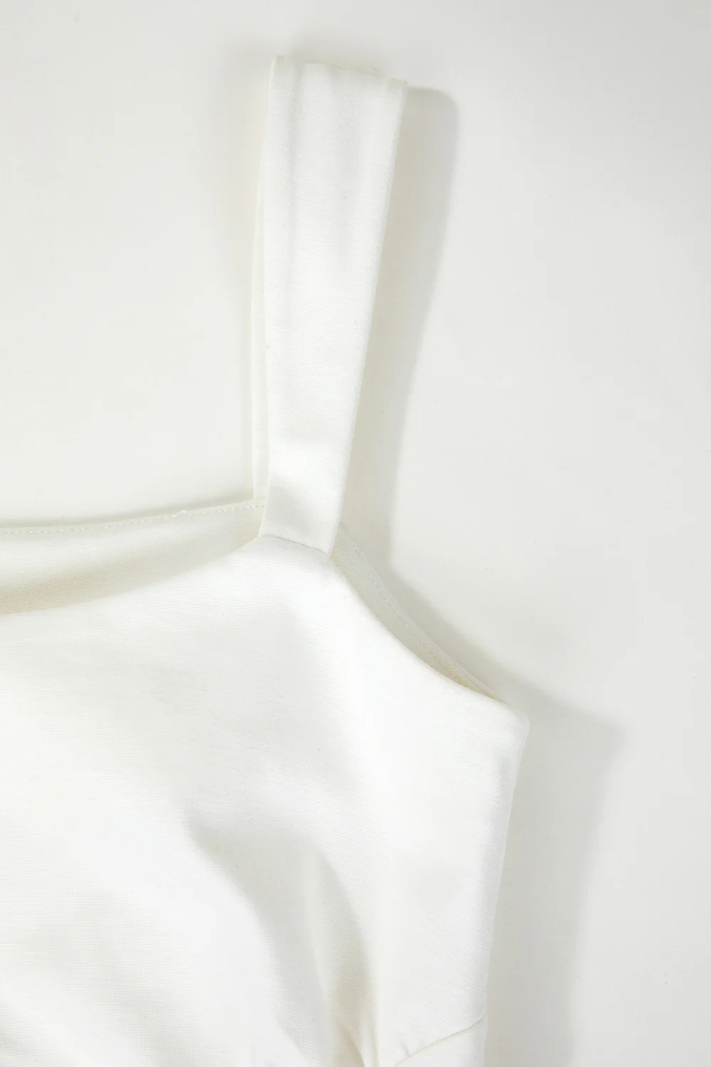 Square Neck Midi Dress with Pleated Waist - HBQMJX