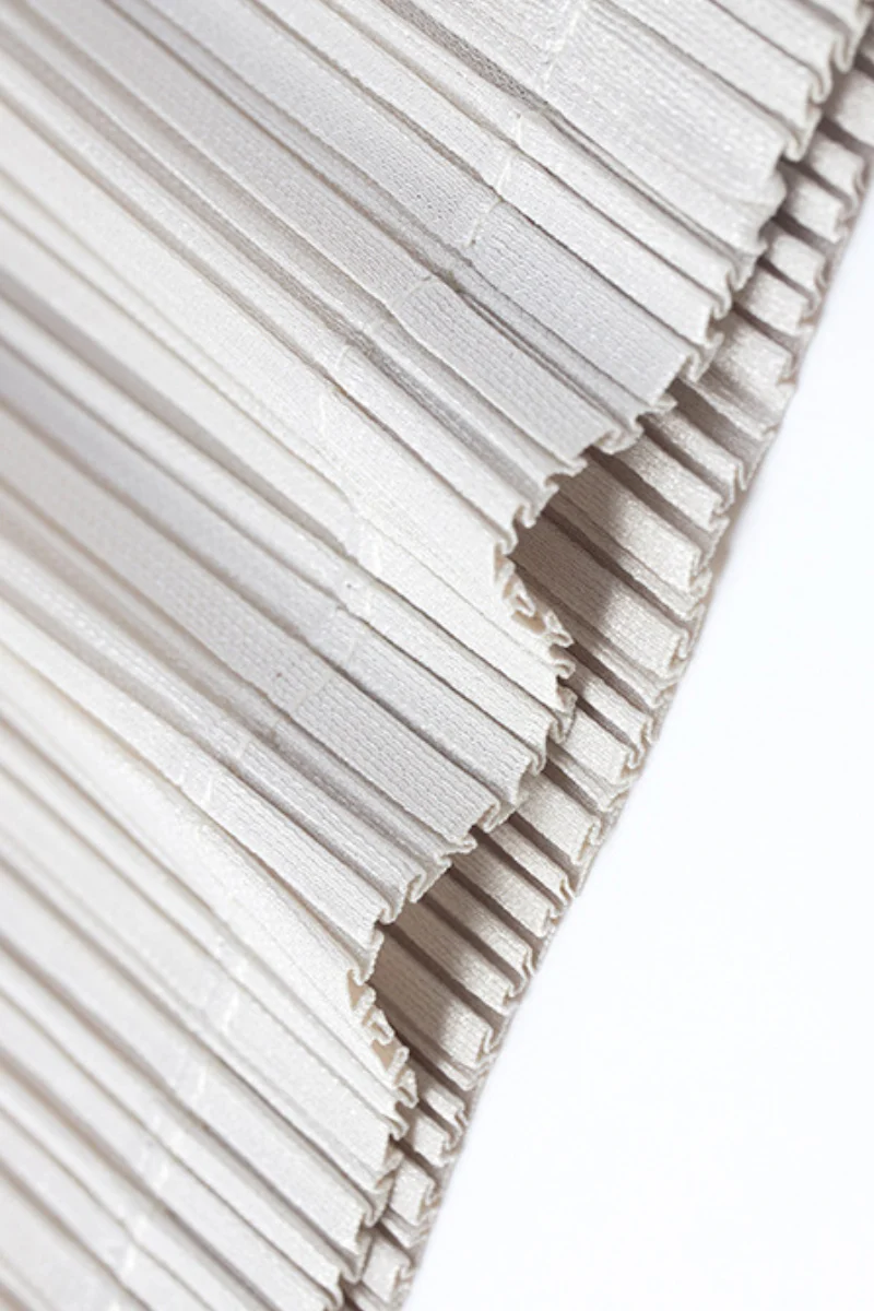 Designer-Inspired Pleated Elbow-Sleeve Polo Shirt - HBQMJX