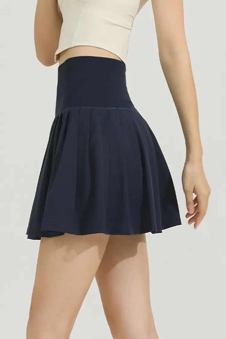 Athletic Pleated Tennis Skirt - HBQMJX