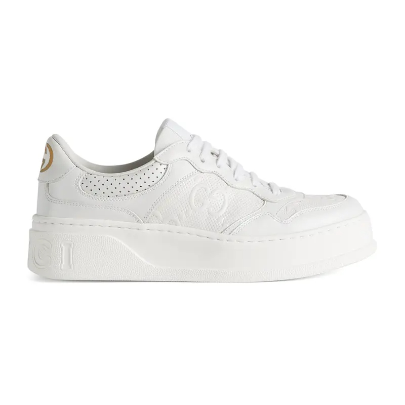 Gucci GG printed embossed sports shoes  Sneakers
