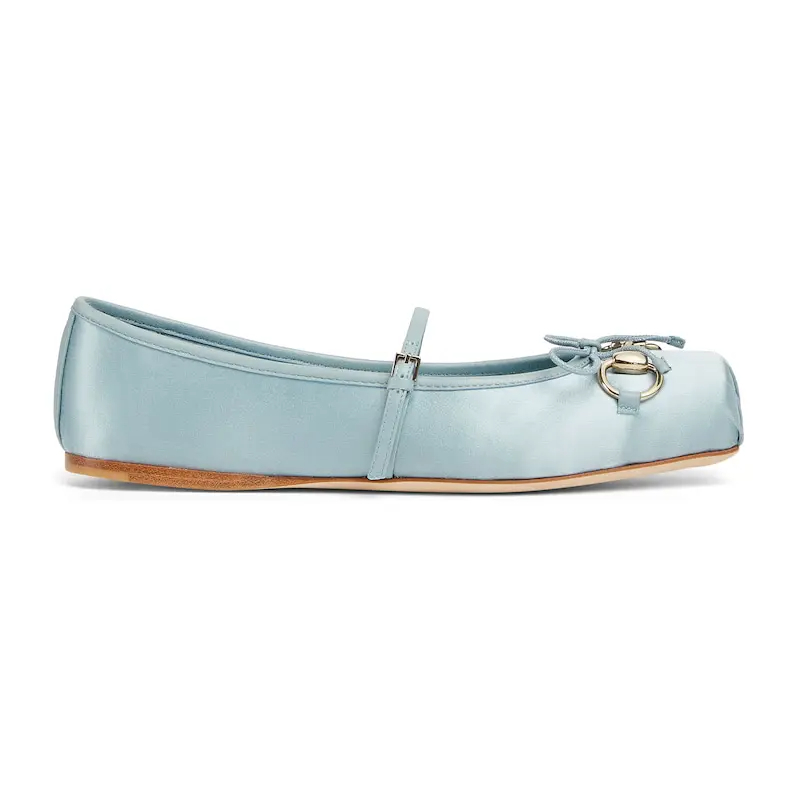 Gucci blue Ballet Shoes Flat Shoes