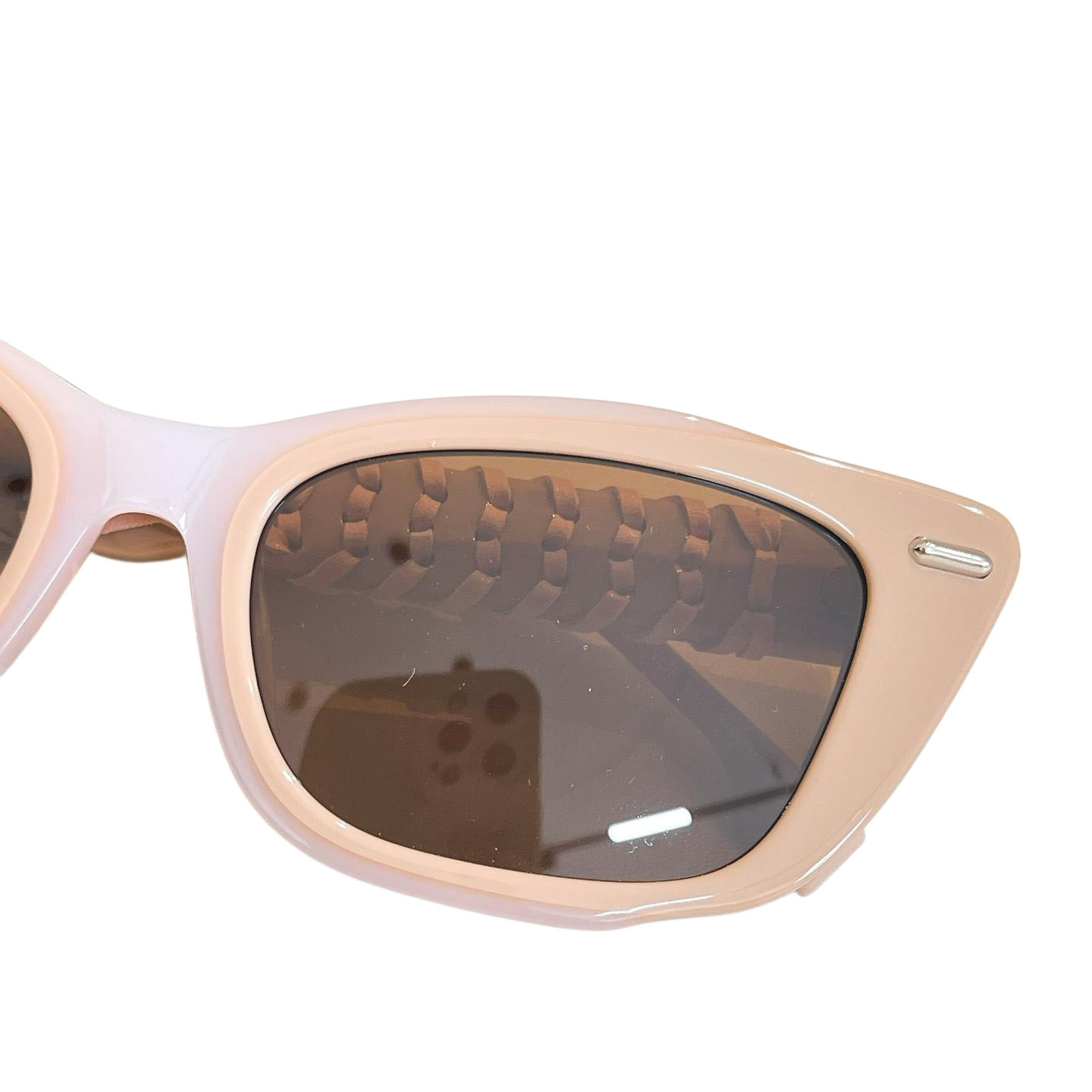 Fendi square frame glasses pink/white/leopard/brown black/eggplant/red/rust black/black color Size 53口20-140