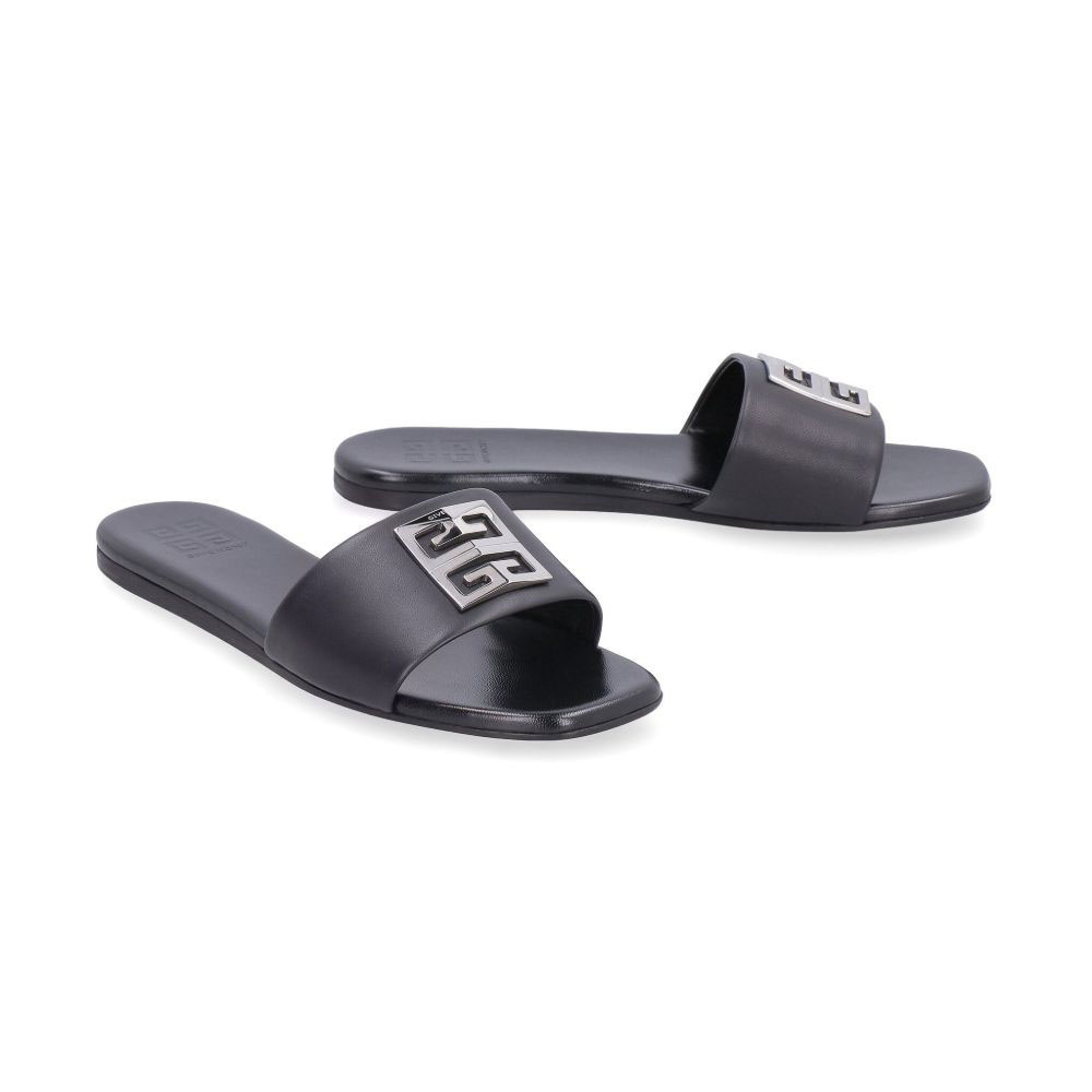 GIVENCHY Givenchy logo sandals slippers