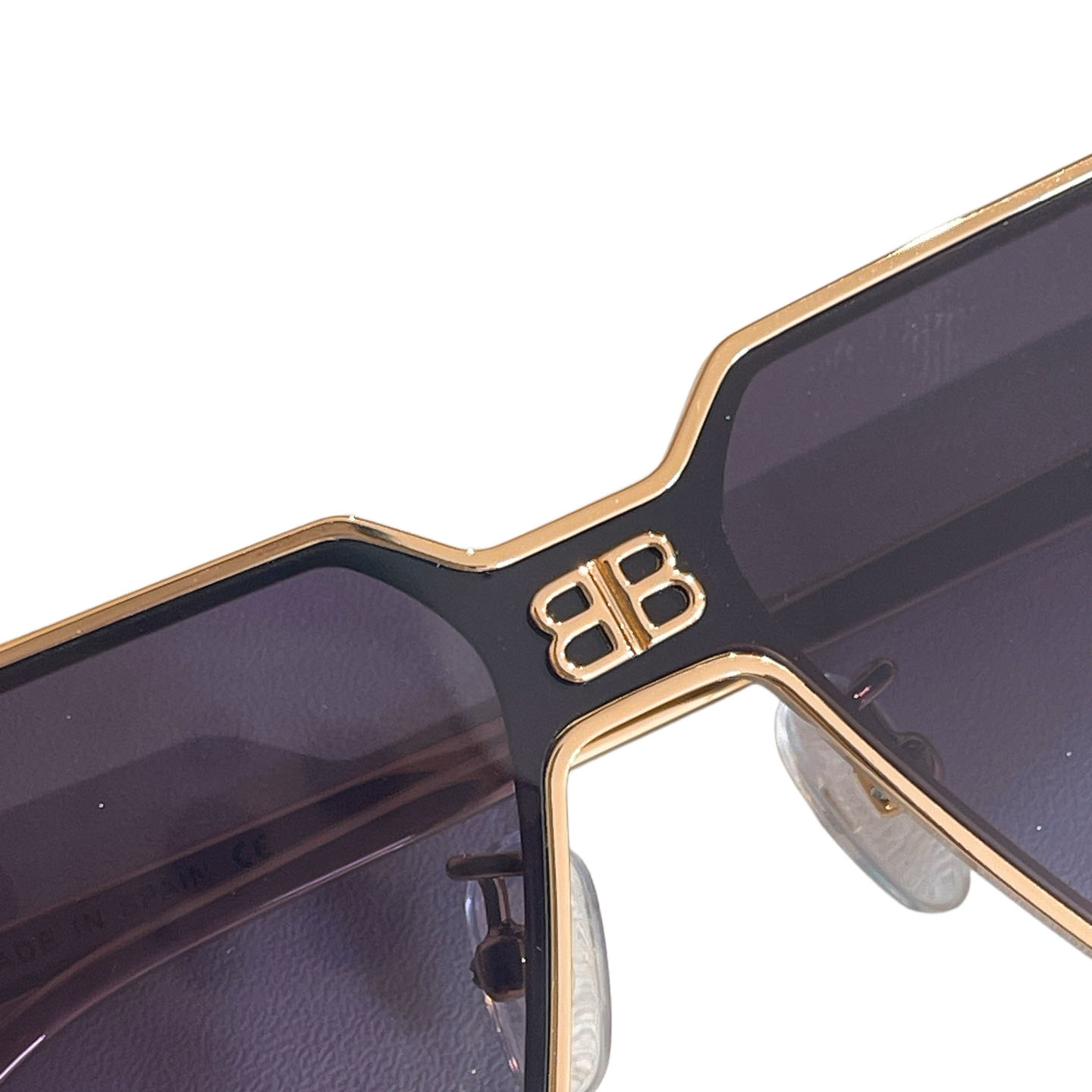 Balenciaga glasses eggplant/blue/purple/sliver/rust color Size 57口17-140