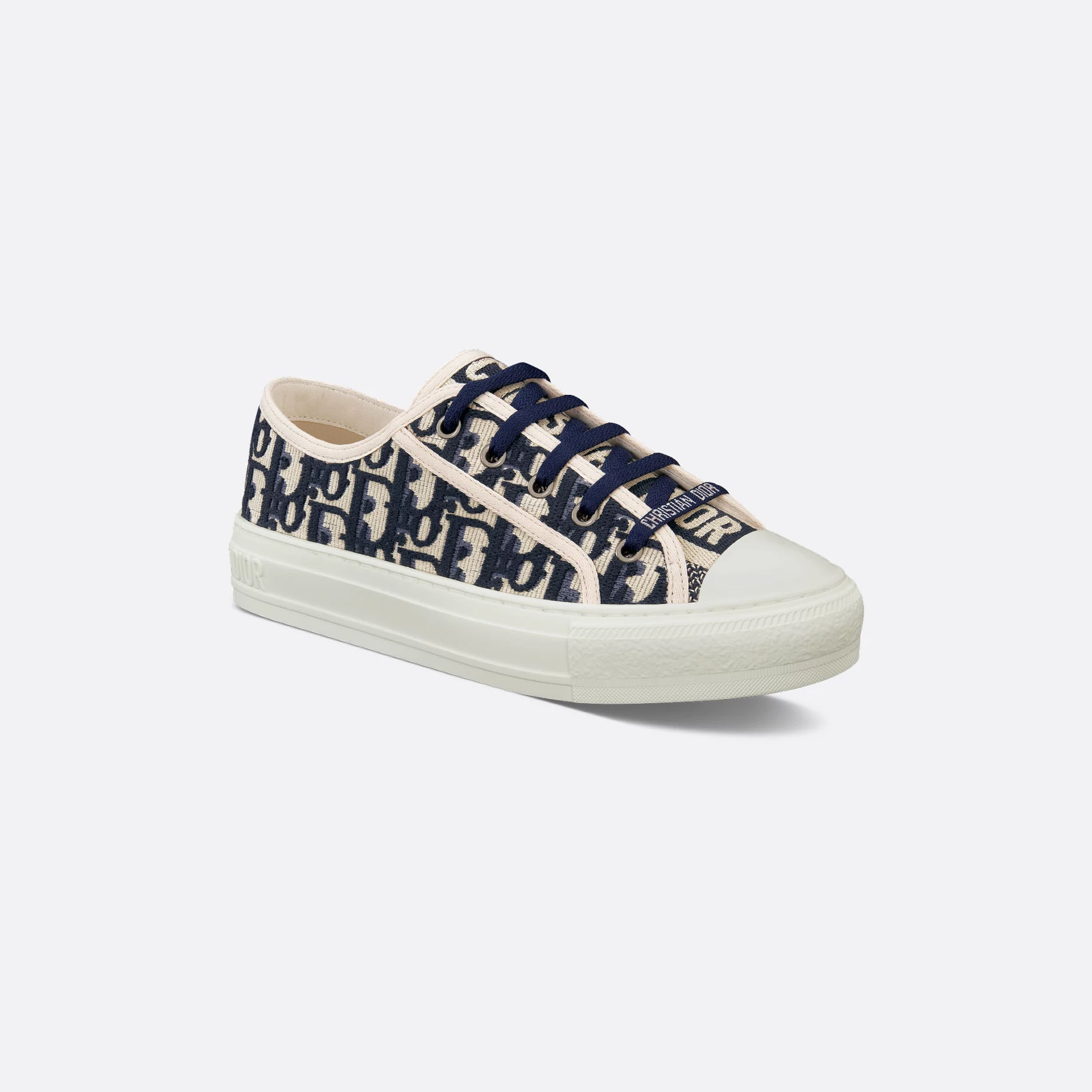 Dior blue print sneakers