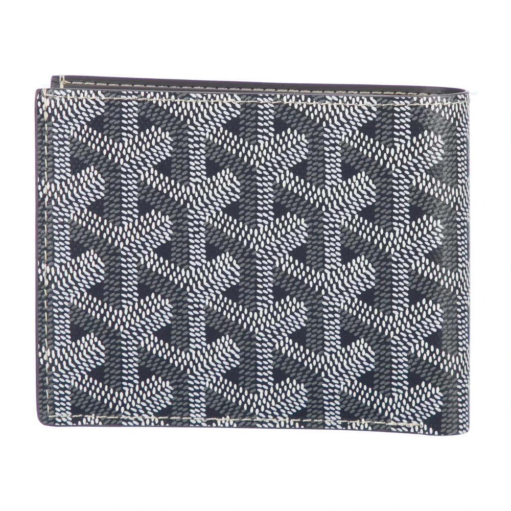 Goyard Small Wallet Grey Goyardine Printed Canvas
