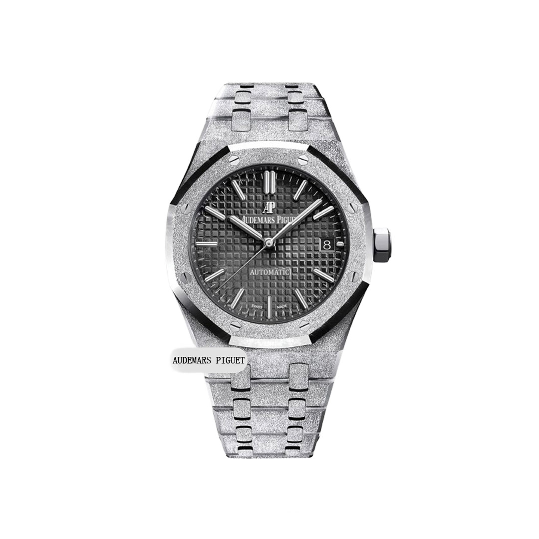 AUDEMARS PIGUET-ROYAL OAK-15410BC.GG.1224BC.01-Frosty Gold Black Dial-41MM