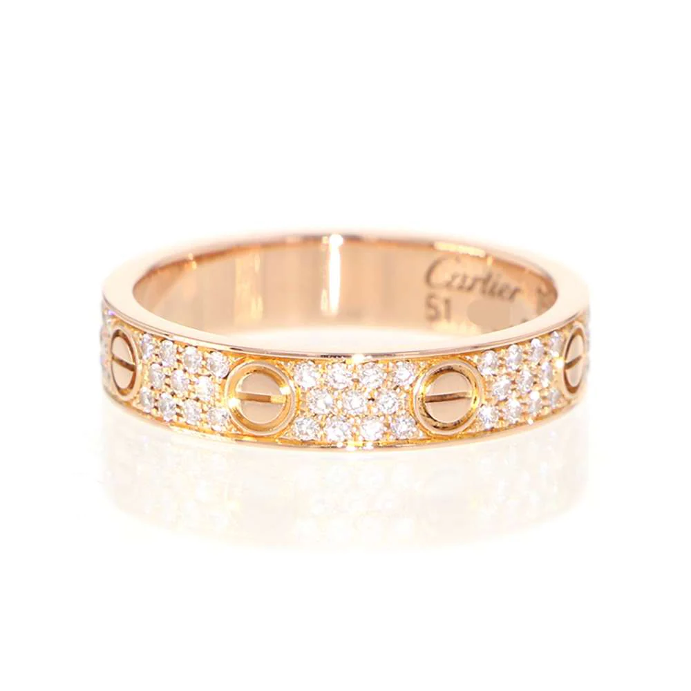 CARTIER Mini Love Ring Size 51/#11