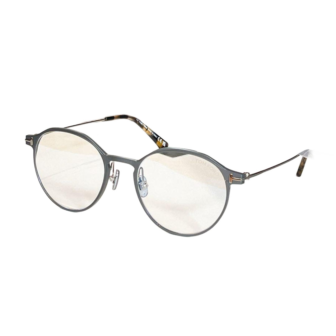 Tom Ford Boston frame glasses black/grey/gold color Size 52口19-145