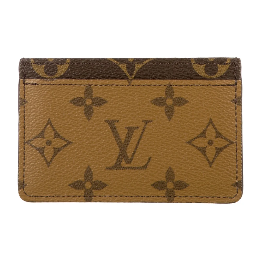Louis Vuitton Small Multicartes Card Holder Monogram Reverse Coated Canvas