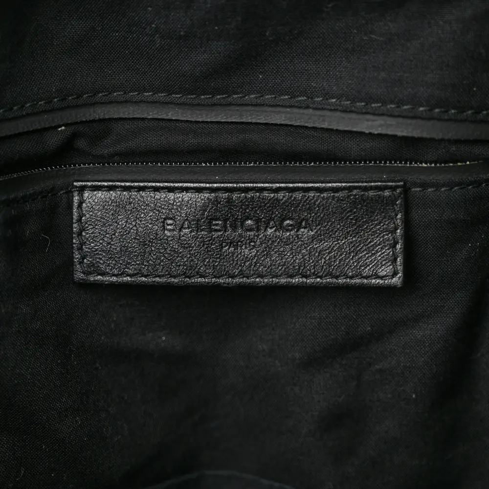 Balenciaga Medium Print Explorer Backpack Black/Gold Twill Nylon Allover Logo