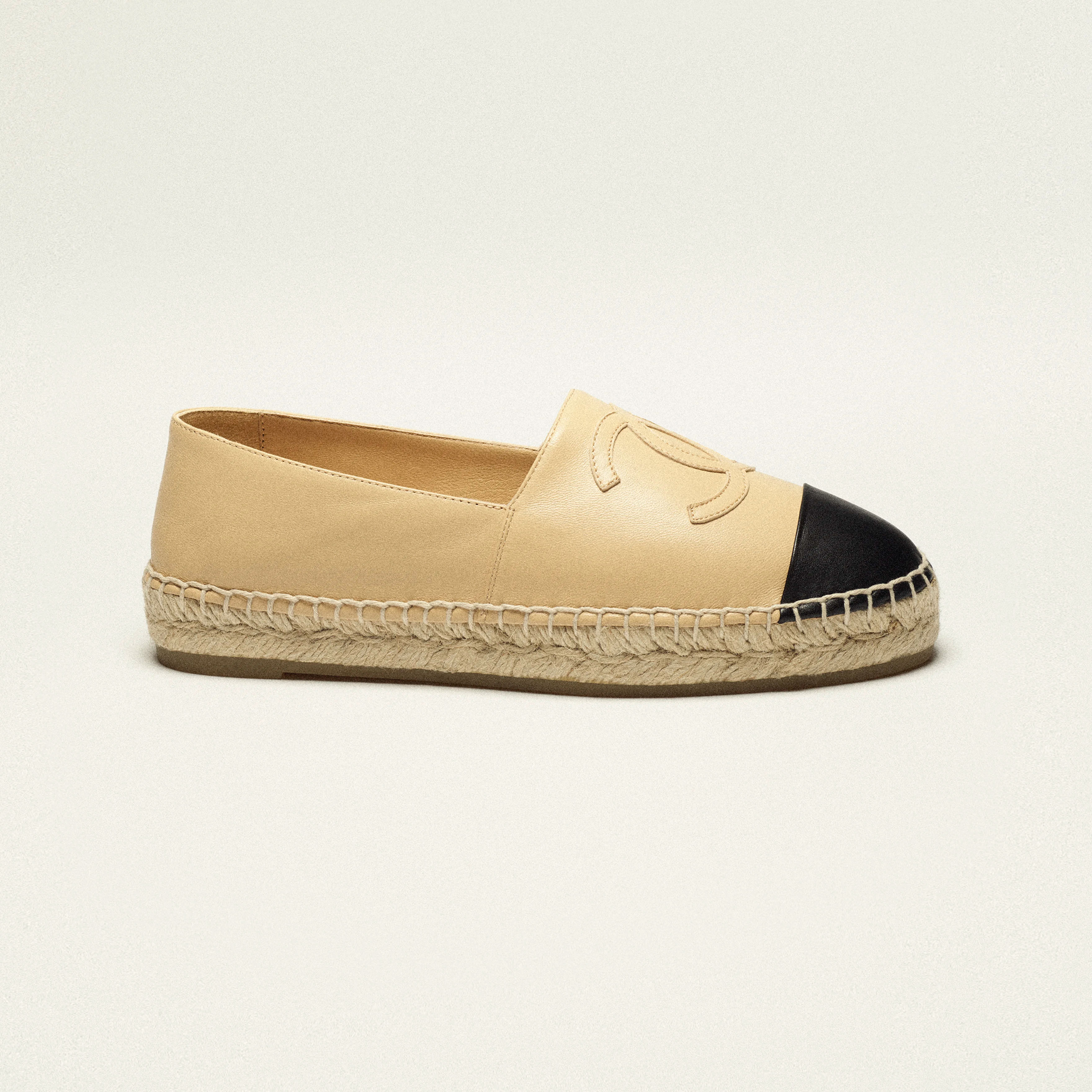 Chanel Beige and black Espadrilles