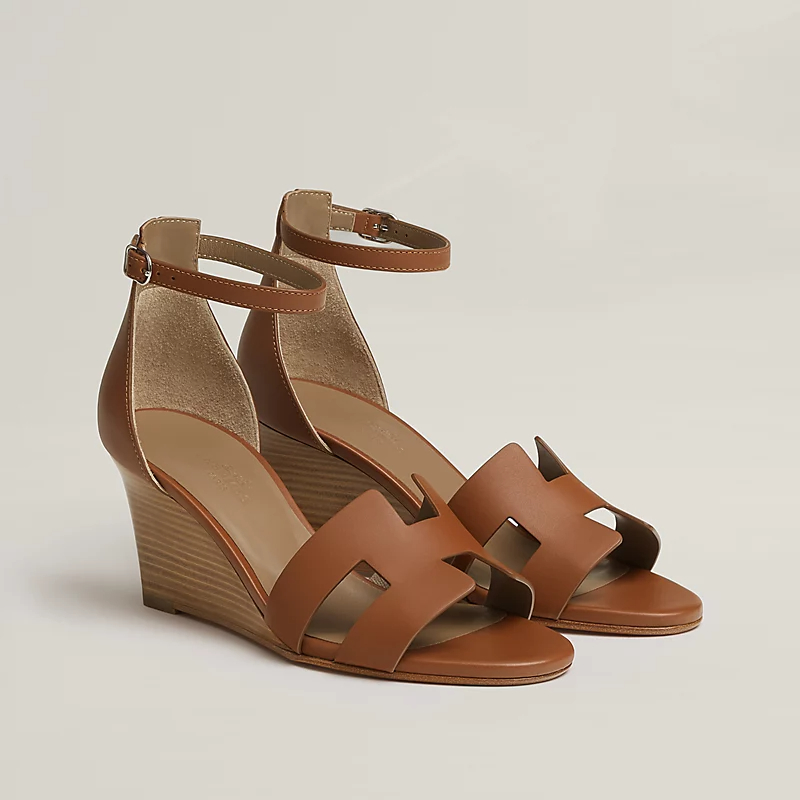 HERMES  Legend Brown Sandal