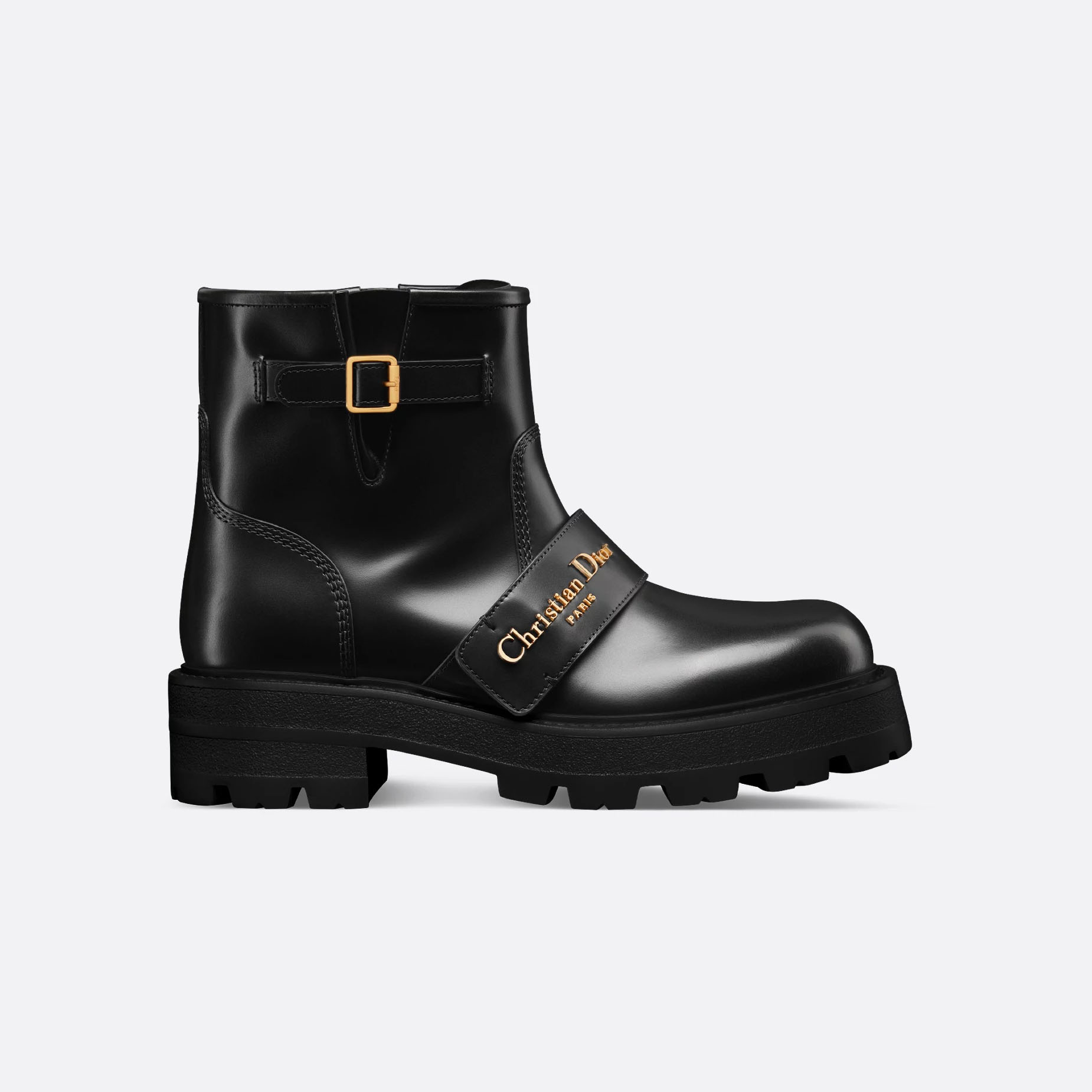 Dior black ankle boots