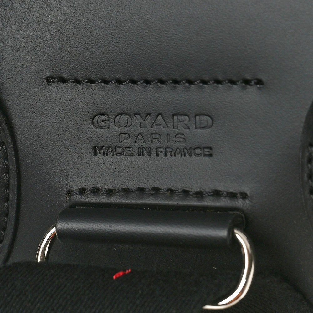 Goyard Alpin Backpack MM Black Goyardine Canvas