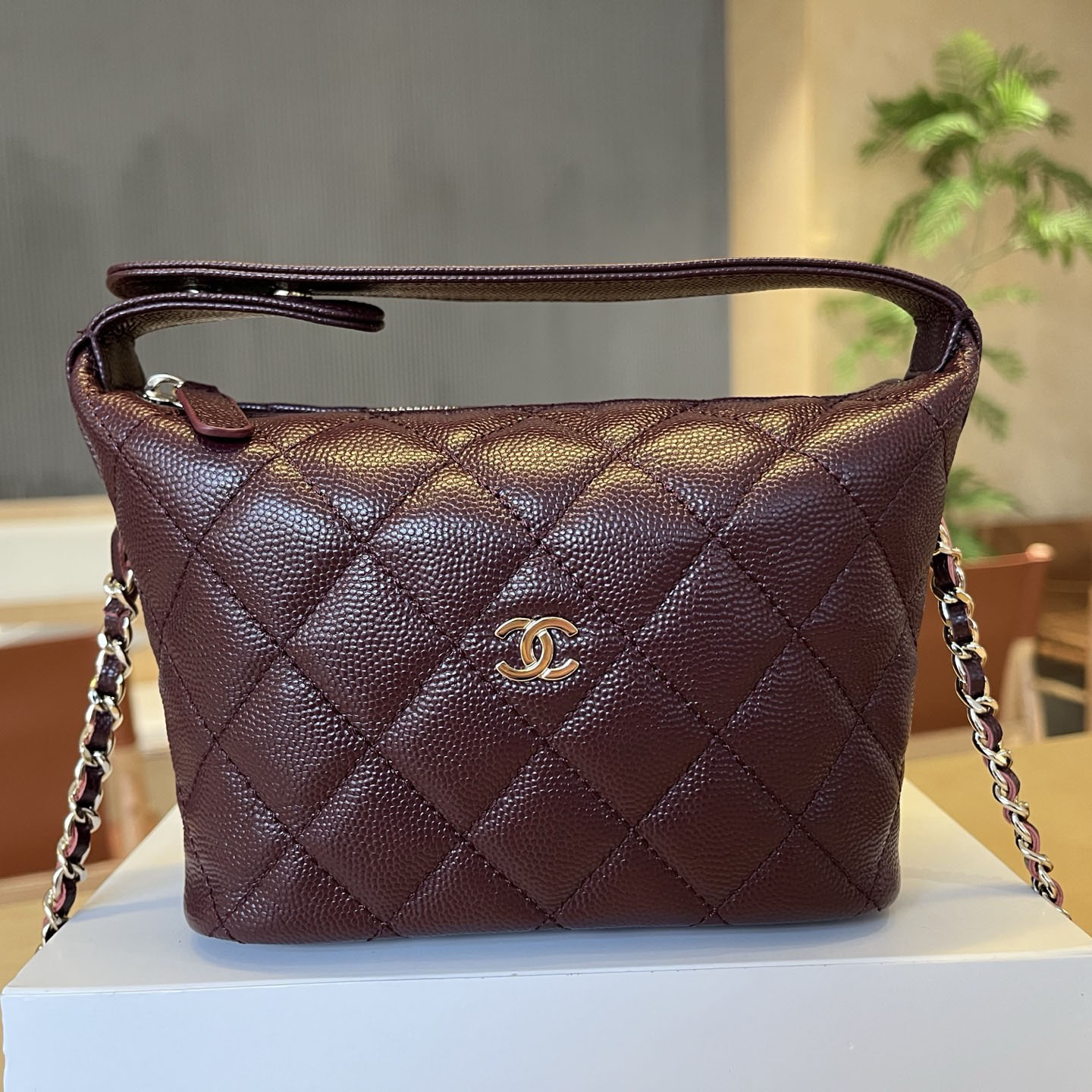 Chanel Pink / White/  Wine Red / Yellow / Grey Top-Handle Bags Crossbody Bags