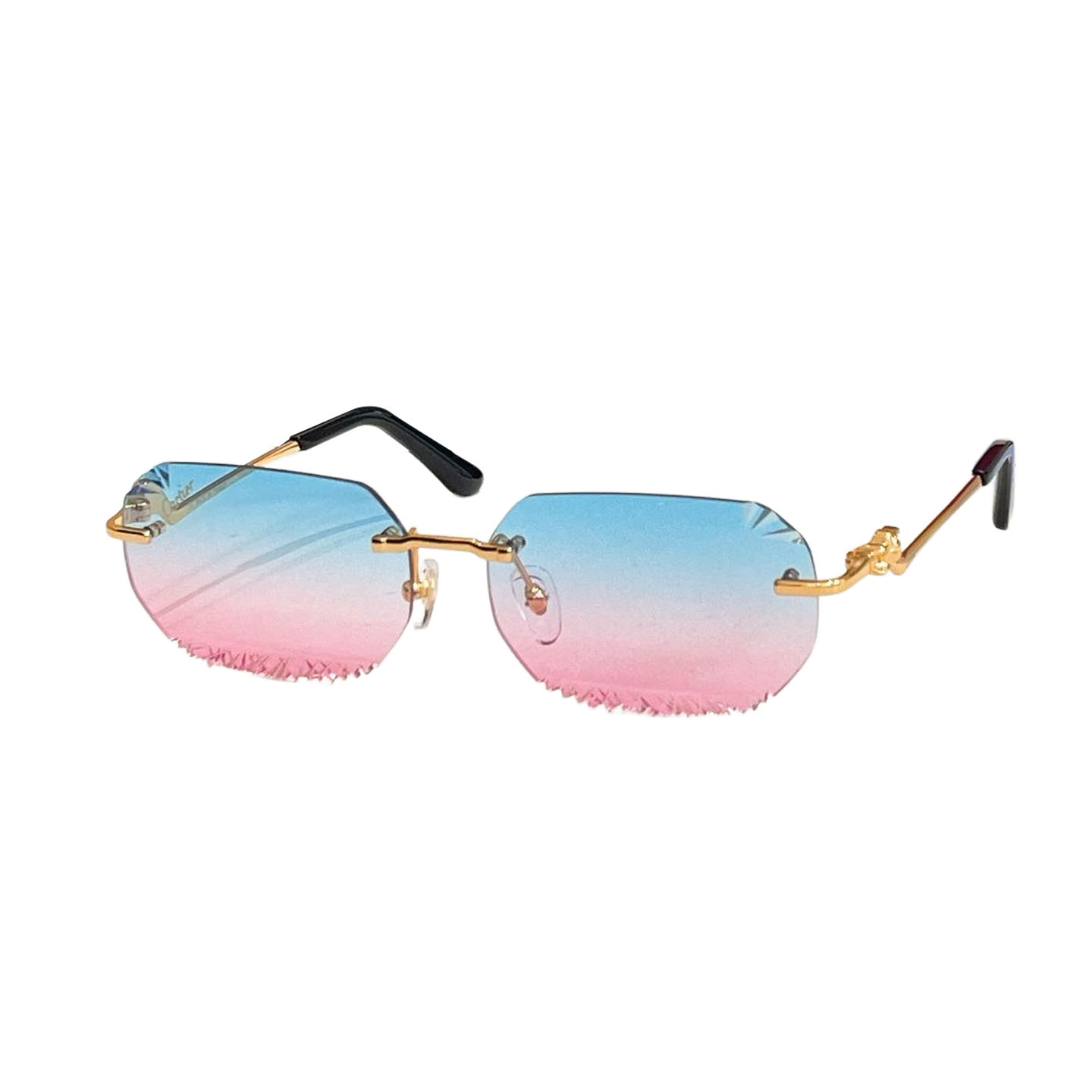 Cartier glasses blue pink/blue gold/blue silver/grey/grey orange/black/brown/purple gold/purple silver/green color Size 58口15-135