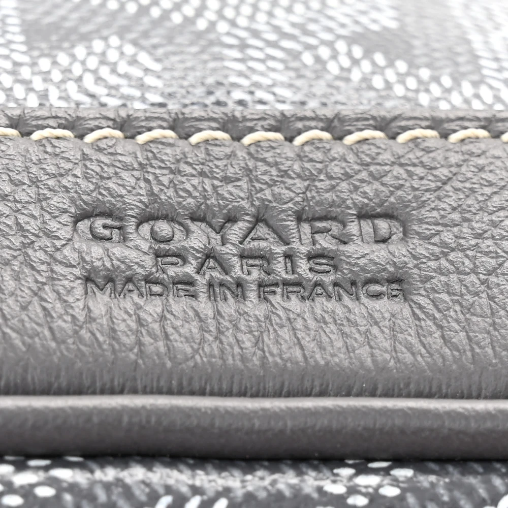 Goyard Petit Flot Bucket Bag PM Grey Goyardine Canvas