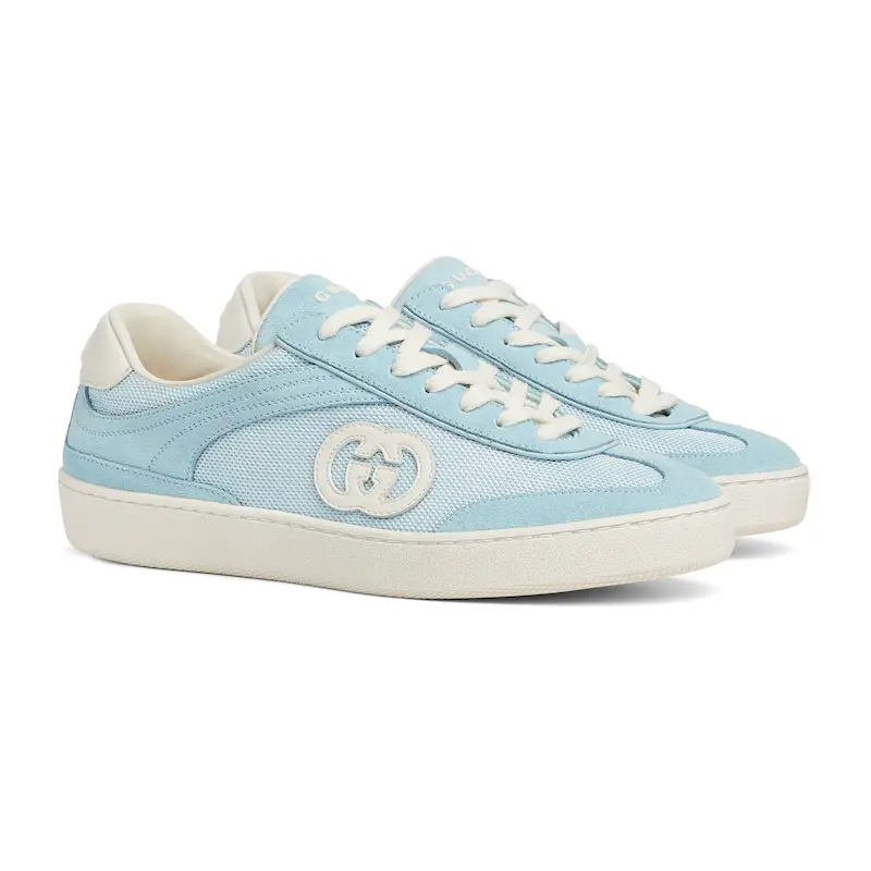Gucci Ladies' double G sneakers blue Sneakers