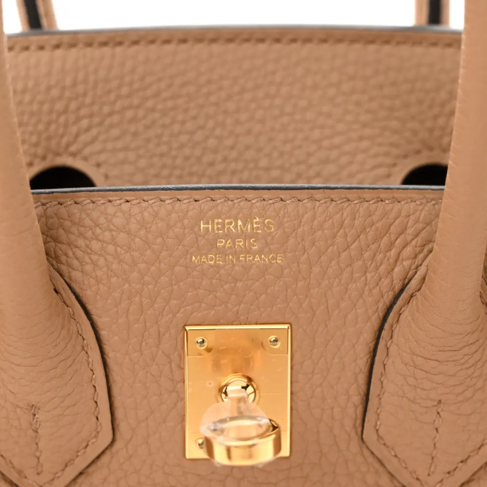 Hermès Birkin 25 Chai Togo Leather Gold Hardware