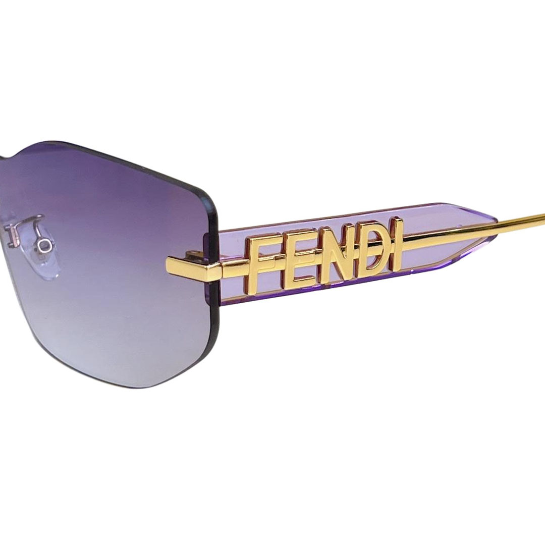 Fendi glasses purple/brown/black color Size 140-0-140