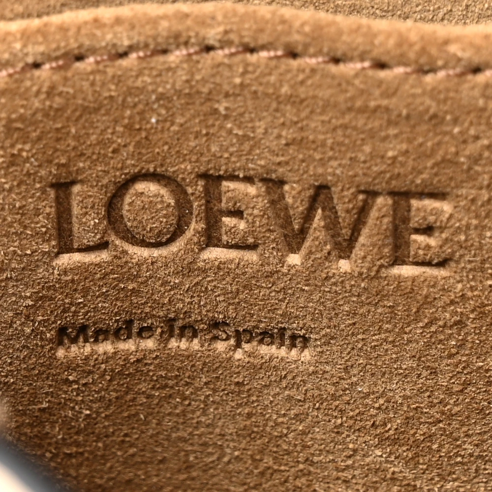 Loewe Gate Dual Bag Mini Soft White Paper Craft Soft Calfskin Leather