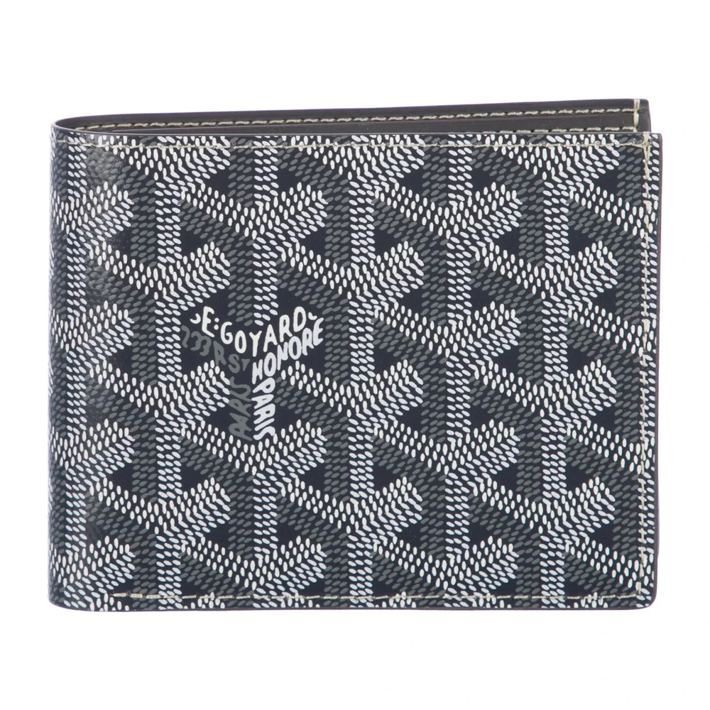 Goyard Small Wallet Grey Goyardine Printed Canvas