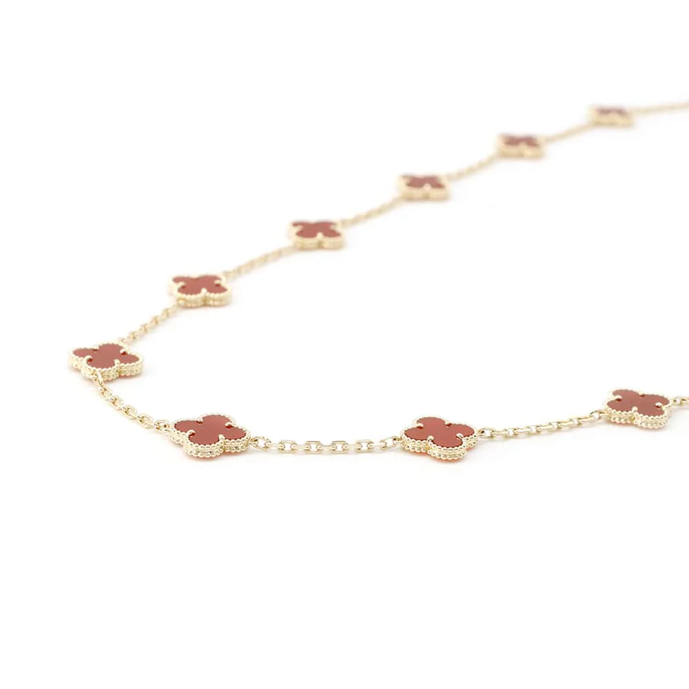Van Cleef & Arpels Vintage Alhambra Long Necklace 20 motifs