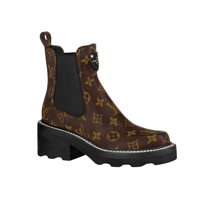 Louis Vuitton Brown ankle boots