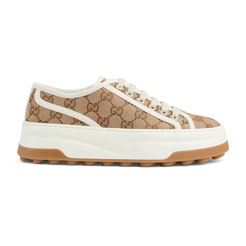 Gucci GG printed embossed sports shoes  Sneakers