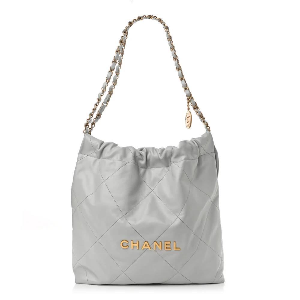 Chanel 22 Light Blue Bag | Designer Quality