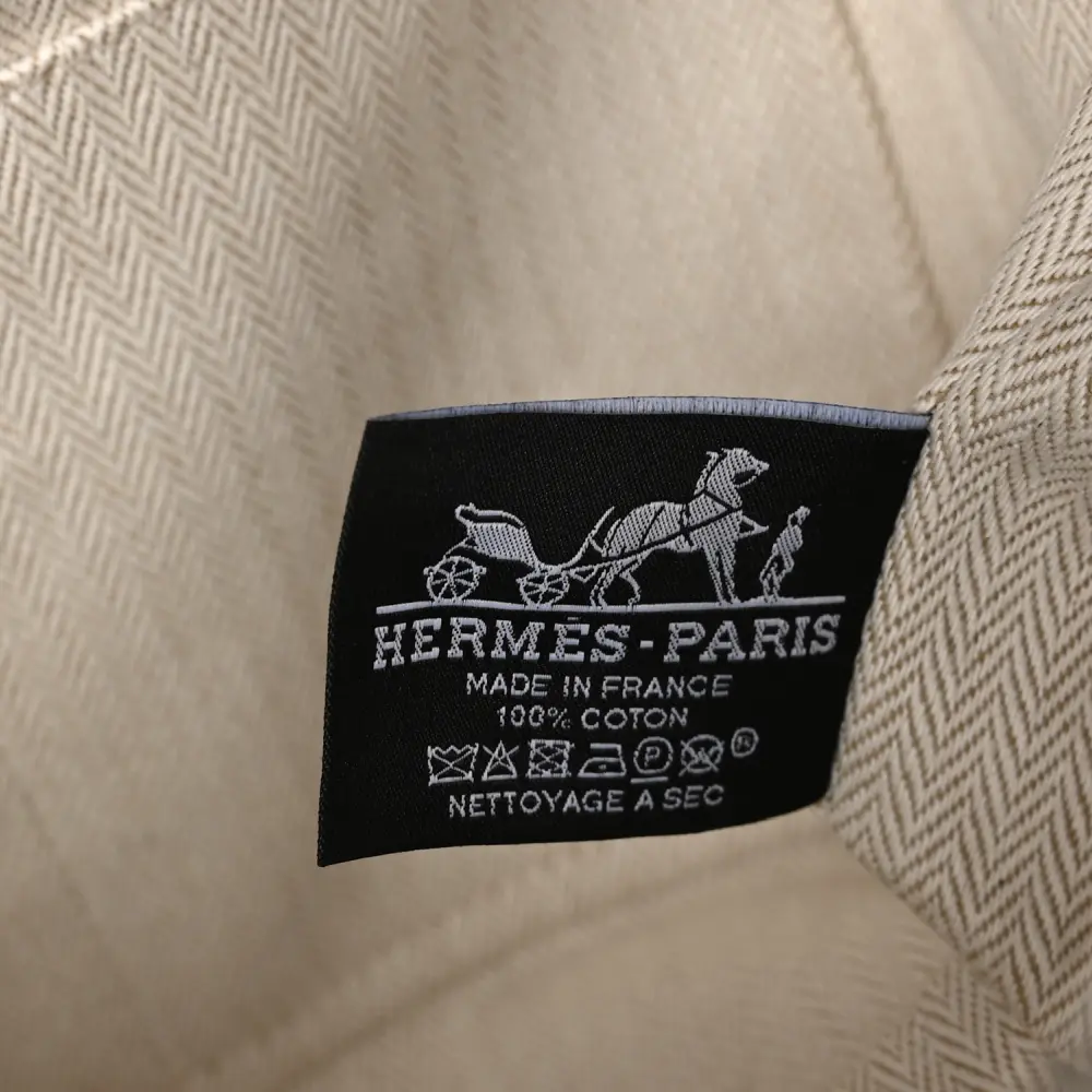 Hermès Bride-à-Brac Pouch Small Natural Canvas
