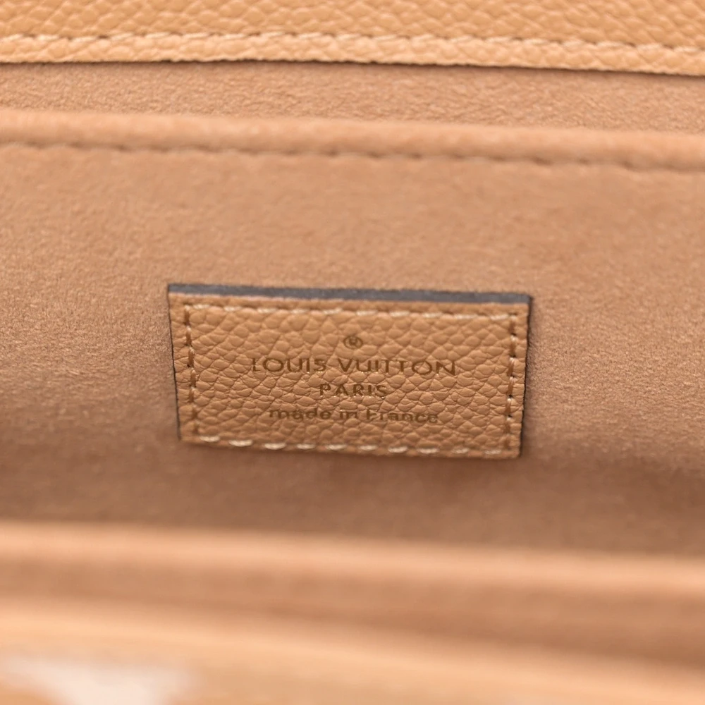 Louis Vuitton Pochette Metis PM Arizona Beige Giant Monogram Empreinte Leather Gold Hardware