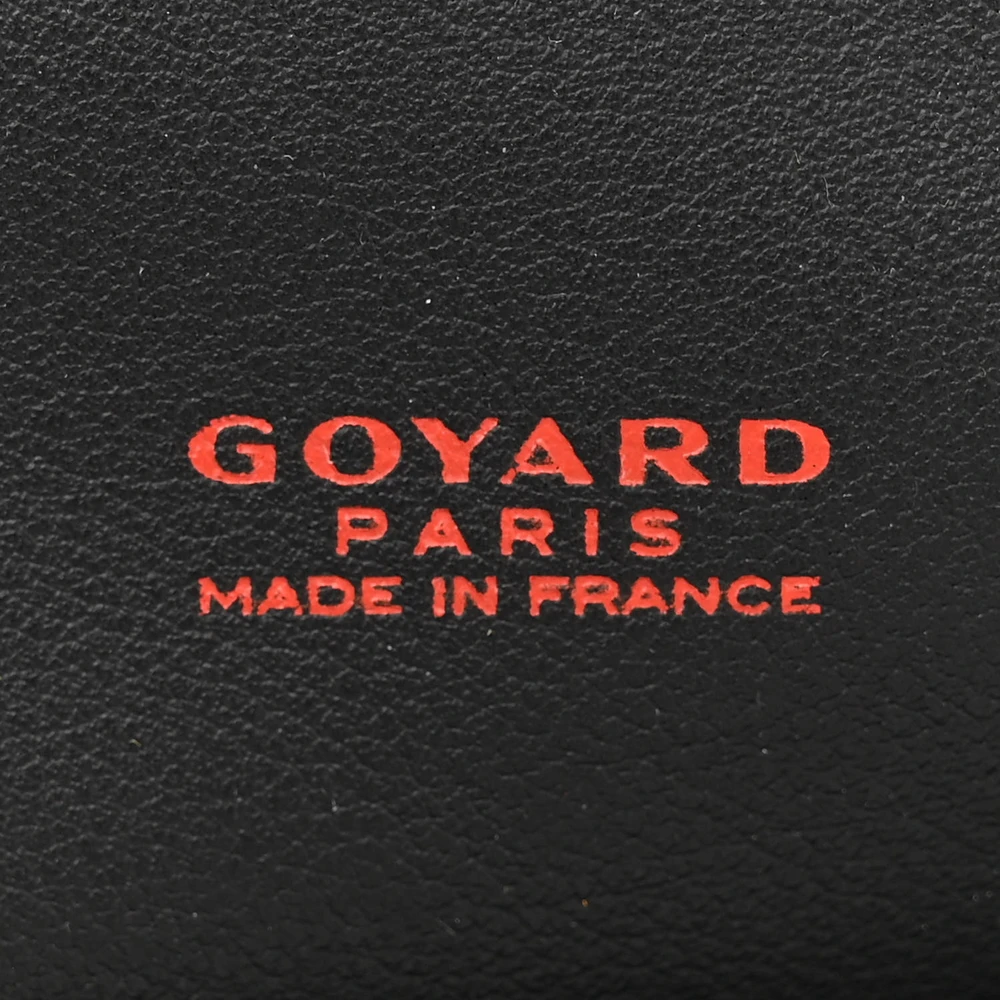 Goyard Mini Reversible Anjou Black Goyardine Canvas