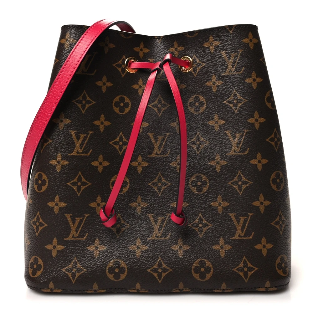 Louis Vuitton NeoNoe MM Freesia Monogram Canvas