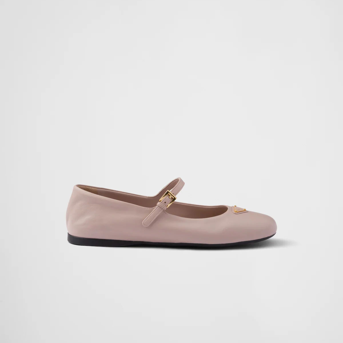 PRADA Naplak Flat Shoes pink Ballet Shoes