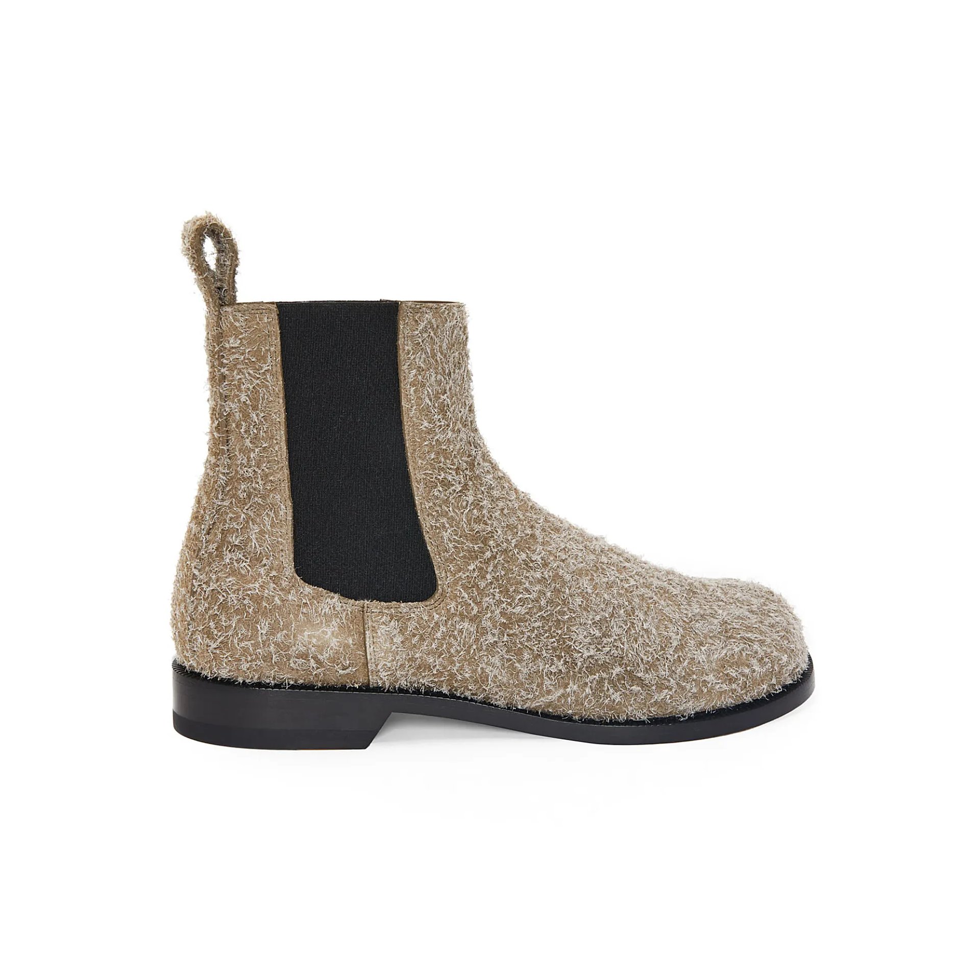 LOEWE Matte suede Campo Chelsea boots
