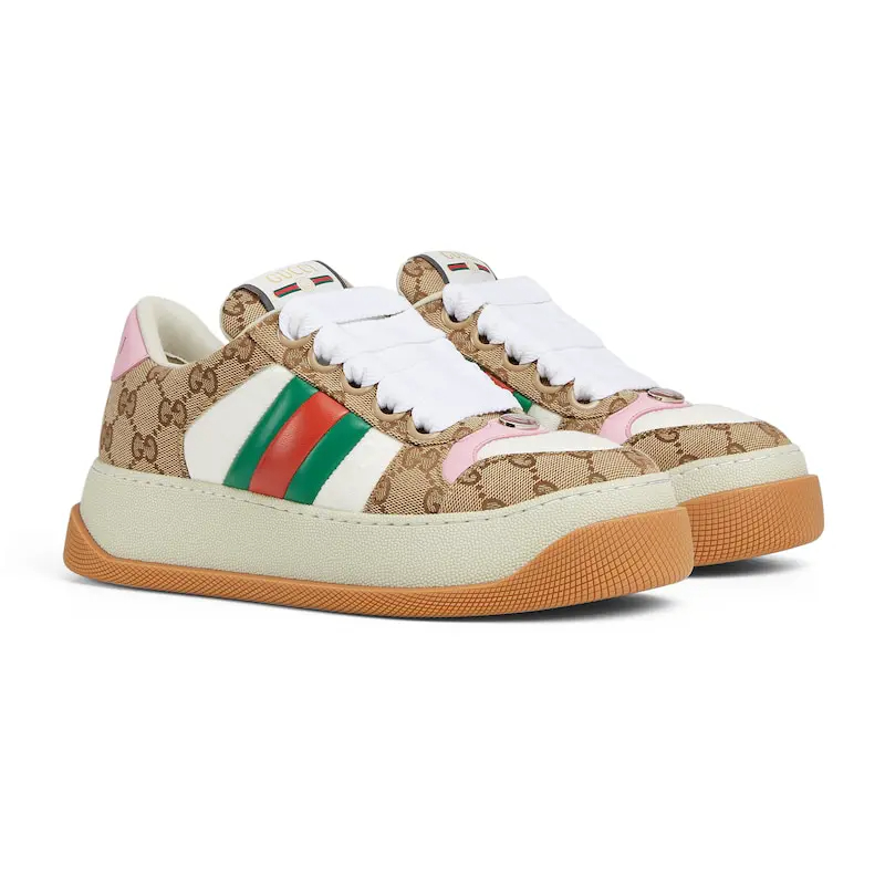 Gucci Screener series women's sports shoes Sneakers