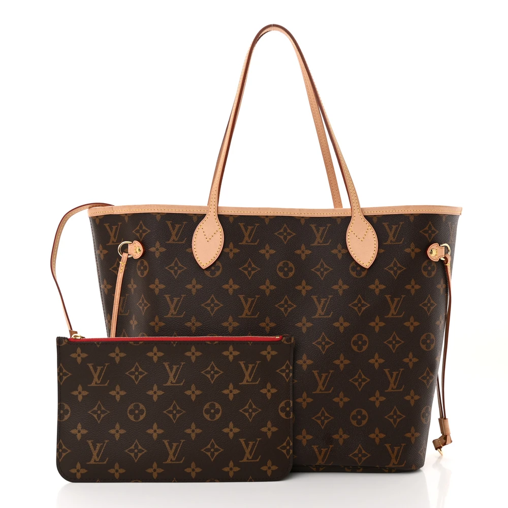 Louis Vuitton Neo Neverfull MM Monogram Canvas Cherry Interior Gold Hardware