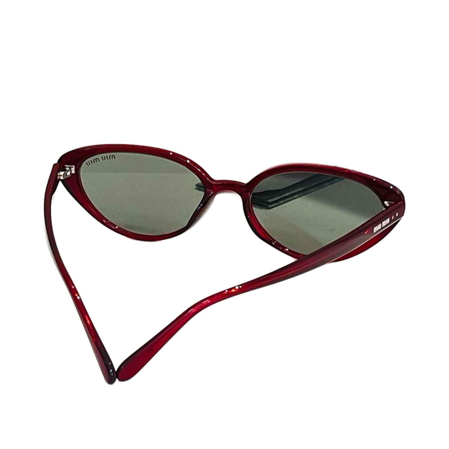 Miu Miu Cat Eye glasses red/brown/leopard/black color Size 55口18-147