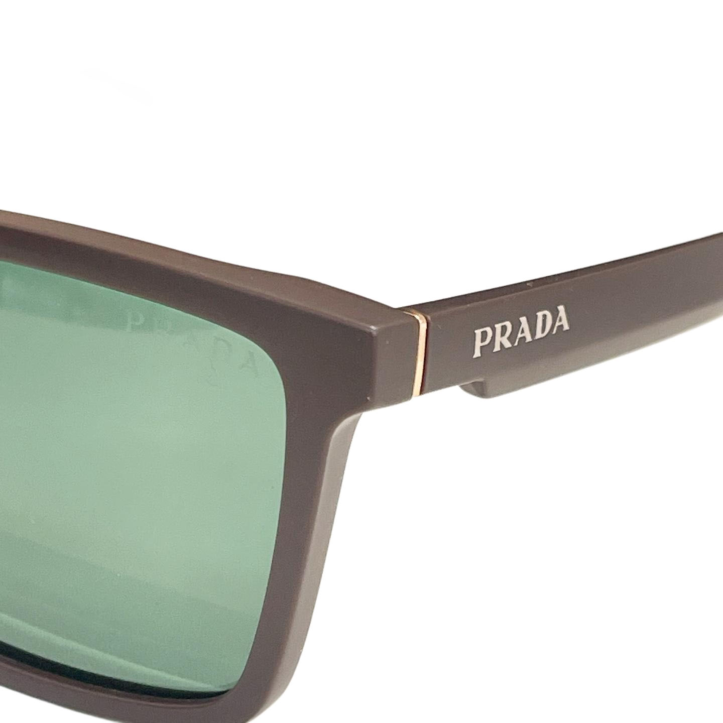Prada square frame glasses green/blue/brown/black color Size 56口17-147